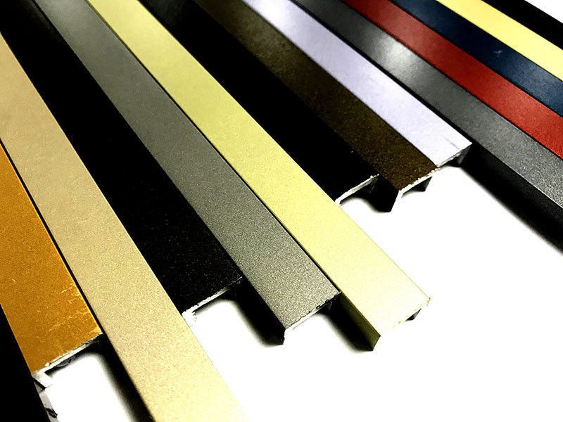 Aluminiumprofil-Fliesen-Ordnungs-Metallprofil-keramischer Rand-Aluminiumfliesen-Ordnung