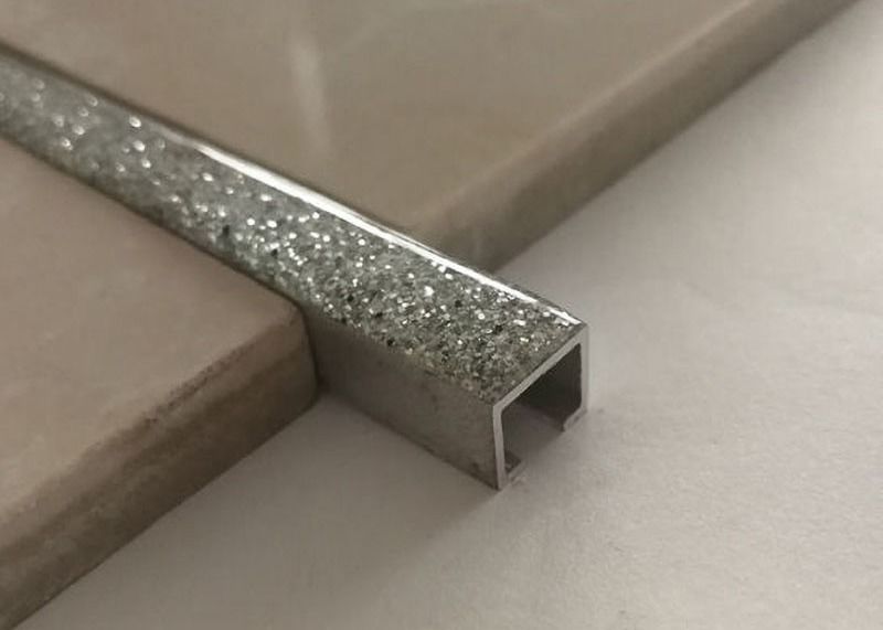Aluminiumprofil-Fliesen-Ordnungs-Metallprofil-keramischer Rand-Aluminiumfliesen-Ordnung