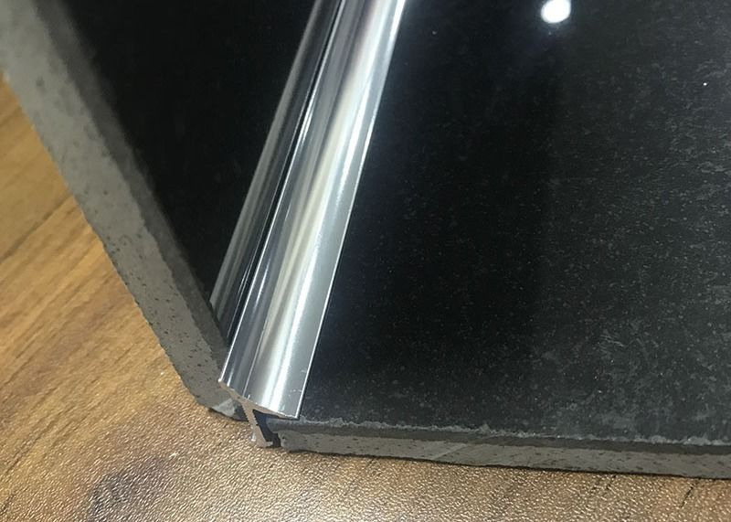 Aluminiumkeramikziegel-Ecken-Rand-Vollenden-Ordnungs-Aluminiumverdrängungs-Profil