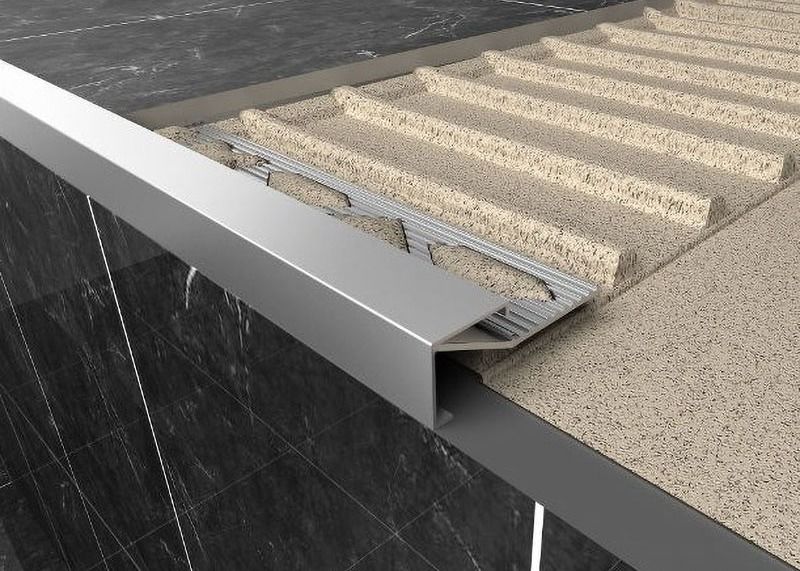 Aluminiumprofil-Keramikziegel-Ecken-Rand-Fertigungsordnungs-Fabrik-Gewohnheit