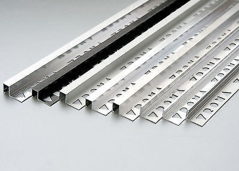 Aluminiumverdrängungs-Profil-Kundenbezogenheit für Aluminiumfliesen-Rand-Ecken-Ordnungs-Streifen