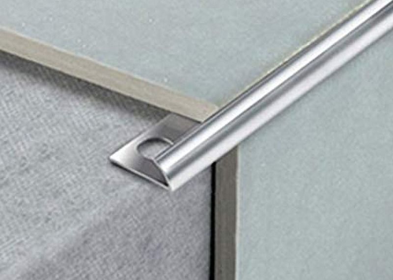 Aluminiumverdrängungs-Profil-Kundenbezogenheit für Aluminiumfliesen-Rand-Ecken-Ordnungs-Streifen