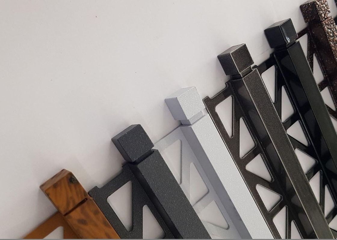 Aluminiumrand-Ordnungs-Streifen für Fliesen-Rand-Ecken-Aluminiumverdrängungs-Profil