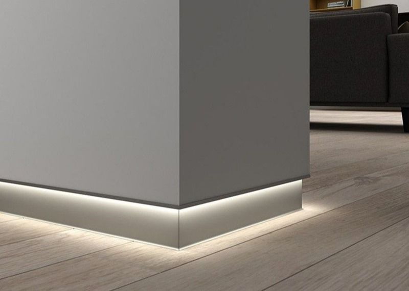 Elektrophorese führte Aluminiumverdrängungs-Profile für 10mm geführten Streifen