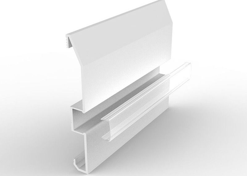 Elektrophorese-führte geführte Profil-AluminiumFussleiste Streifen geführte Fußleiste