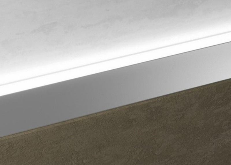 Aluminiumfußleiste-Küchen-Boden, der Aluminium-LED-Profil-Möbel-Boden umsäumt