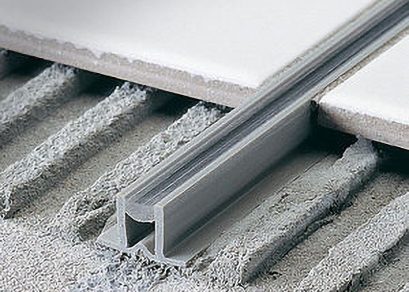 20mm Aluminiumbewegungsfuge der Grundfliesen-Expansions-Bewegungsfuge