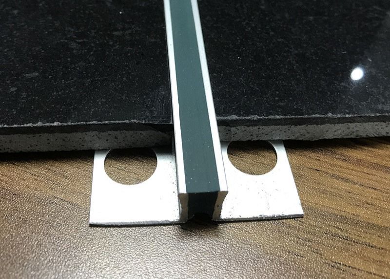 20mm Aluminiumbewegungsfuge der Grundfliesen-Expansions-Bewegungsfuge