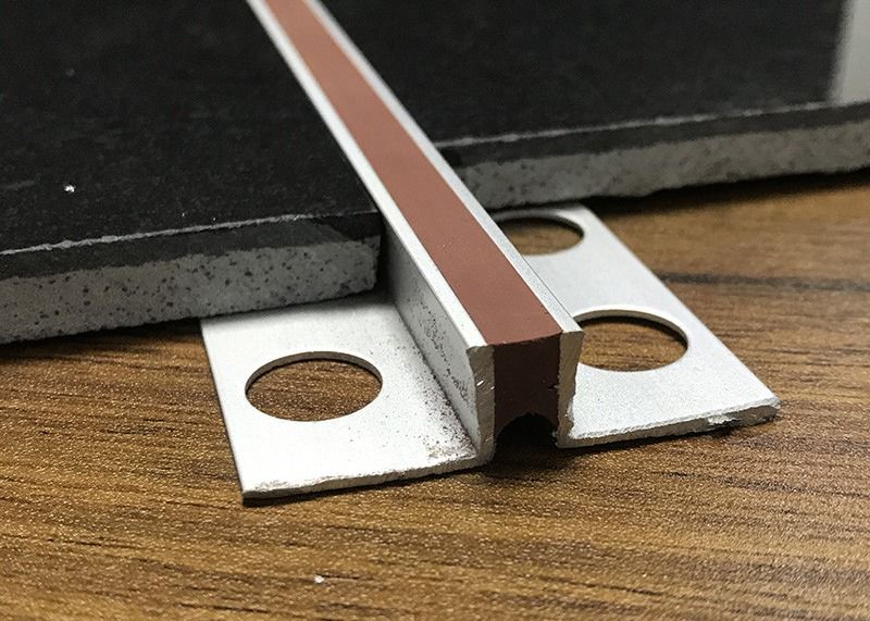 Keramische Aluminiumbewegungsfuge des Bodenbelag-10mm für Steinböden
