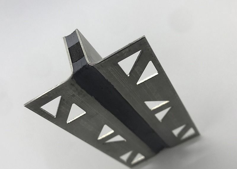 Aluminiumabdeckleiste-Metalldehnfuge-Bewegungsfuge-Steinplatte-Übergang