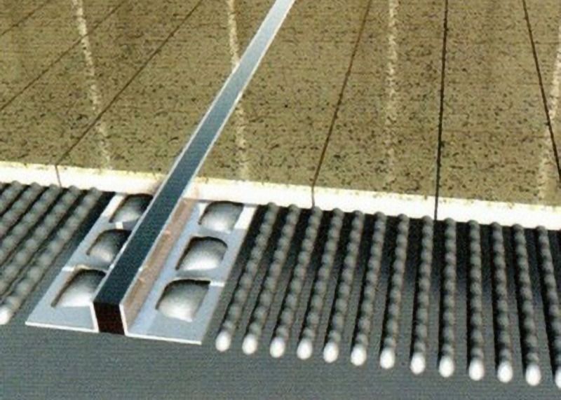 Aluminiumfliesen-Bewegungsfuge für Expansions-Bewegungsfuge-Holzfußboden Andtile-Ordnung