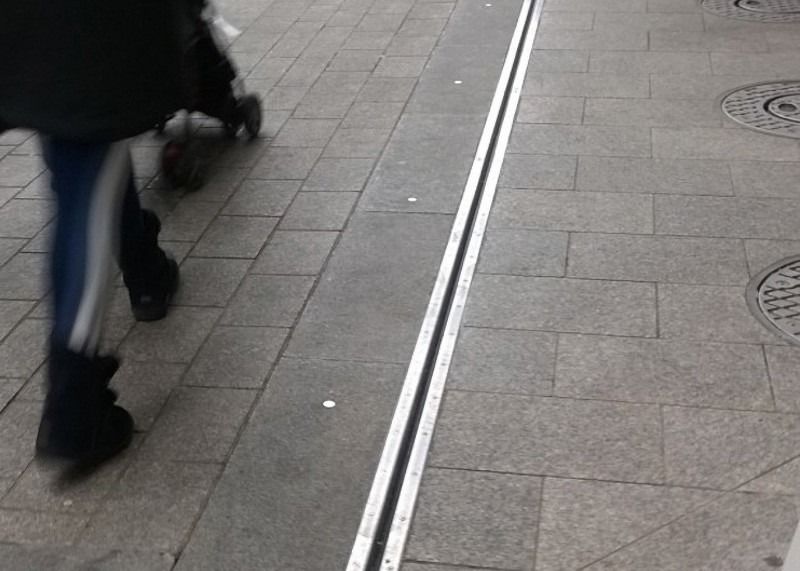 Edelstahl-Fliesen-Zusatz-flexible Edelstahl-Boden-Bewegungsfugen