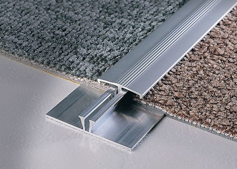 Quadratische Rand-Teppich-Ordnungs-Teppich-Fliesen-Ordnungs-Aluminiumstreifen