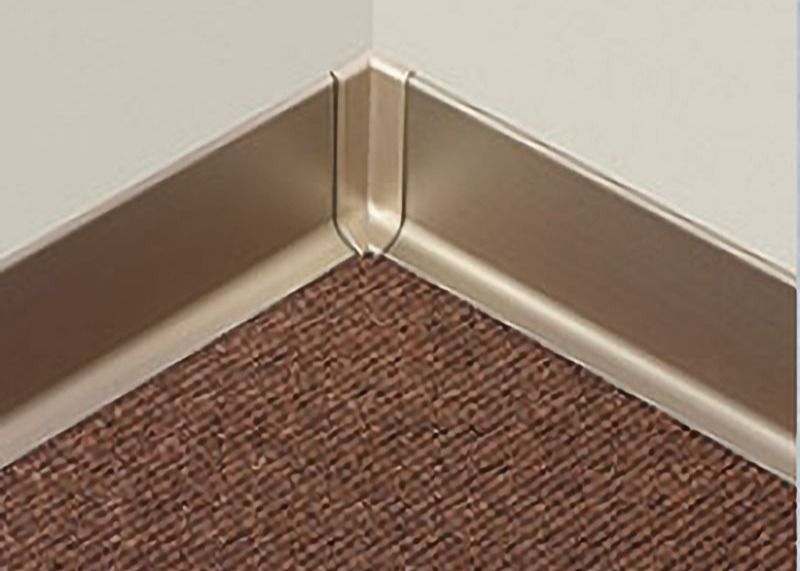 Dekorations-Aluminiumfussleiste-Streifen für Aluminiumverdrängungs-Profil