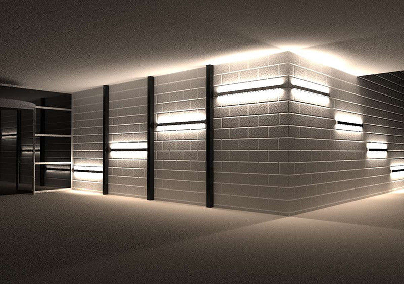 2.5m führten helles Aluminiumprofil für geführten Streifen-Diffusor