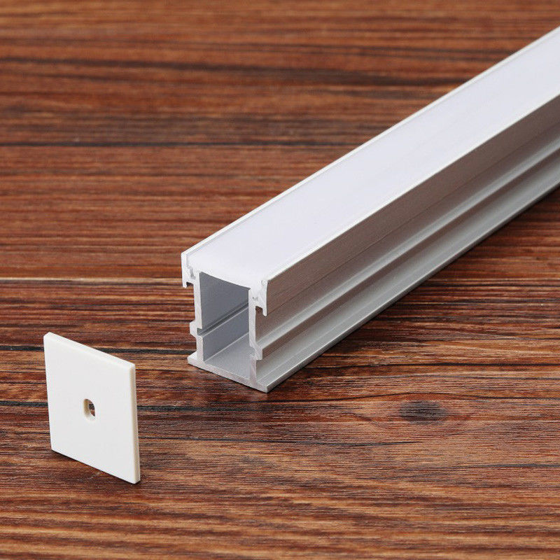 Verdrängt polierte Aluminium-LED Profile der industriellen Verdrängungs-1.8m