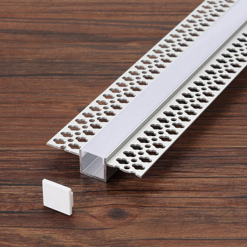 Verdrängt polierte Aluminium-LED Profile der industriellen Verdrängungs-1.8m
