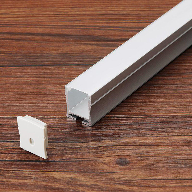 Verdrängt polierte Aluminium-LED Profile der industriellen Verdrängungs-1.8m