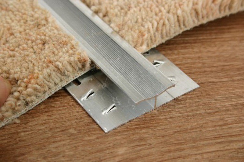 Spitzenfussleiste-Polieraluminiumteppich-Ordnung 25mm