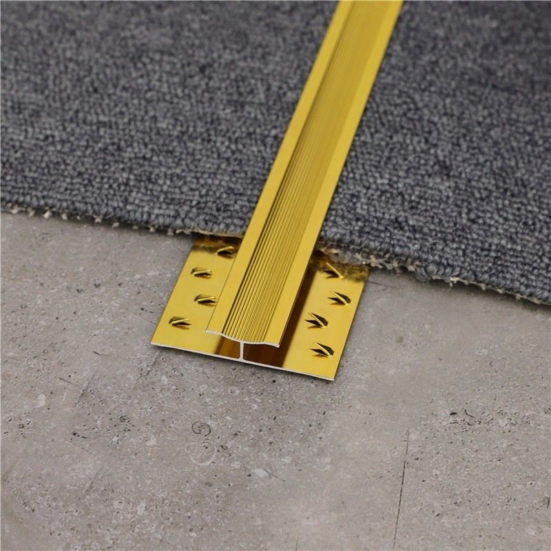 Polierter Teppich-Rand-Metallordnungs-Teppich-Abdeckungs-Ordnungs-Metallteppich bearbeitet Installation