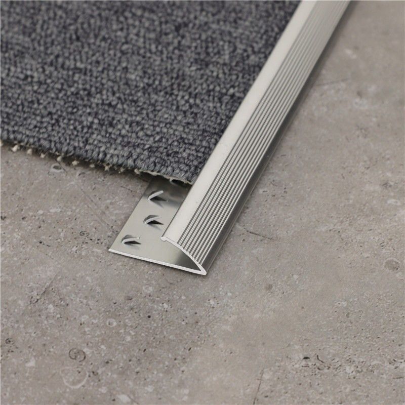 Polierter Teppich-Rand-Metallordnungs-Teppich-Abdeckungs-Ordnungs-Metallteppich bearbeitet Installation