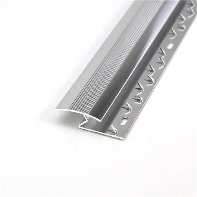 Teppich-Ordnungs-Rand silberner Aluminiumder z-Abschnitt-Aluminiumteppich-Ordnungs-15mm