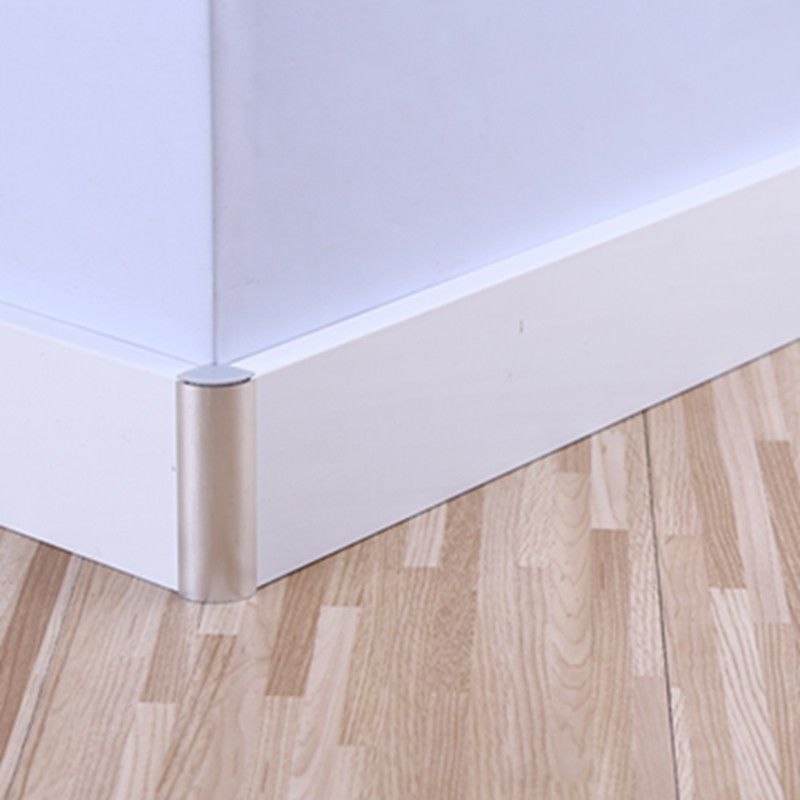 60mm hölzernes dekoratives Fussleiste-Aluminium für Küchen-Ecke