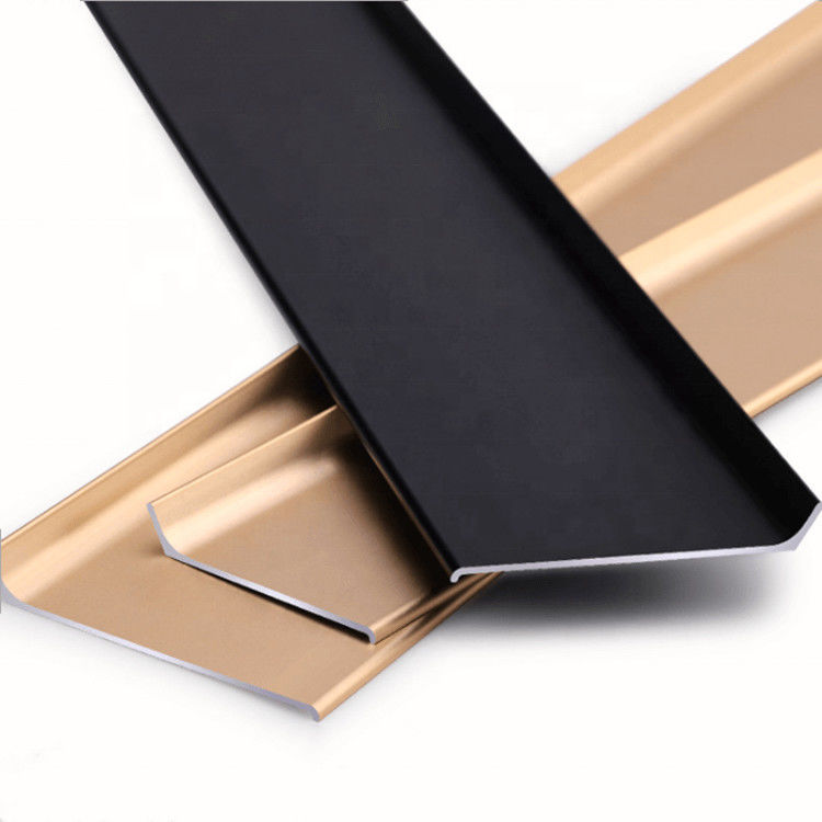 Boden-dekorativer Aluminiumfussleiste-Finger-gemeinsame Fußleiste-Zusätze