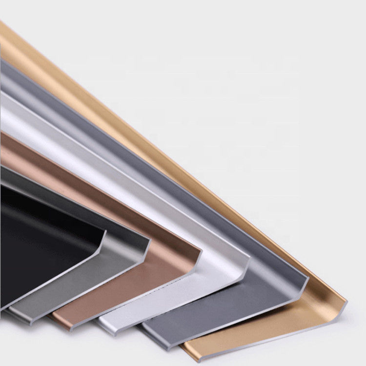 Boden-dekorativer Aluminiumfussleiste-Finger-gemeinsame Fußleiste-Zusätze