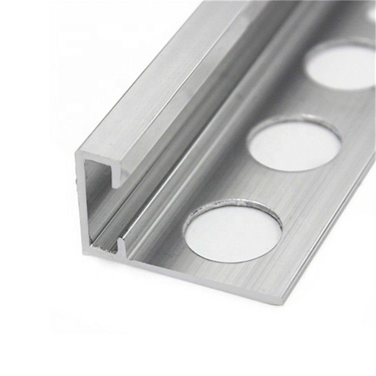 Freie Aluminiumkeramikziegel-Ordnung Beispiel-Soems Logo Customized Tile Corner Trim