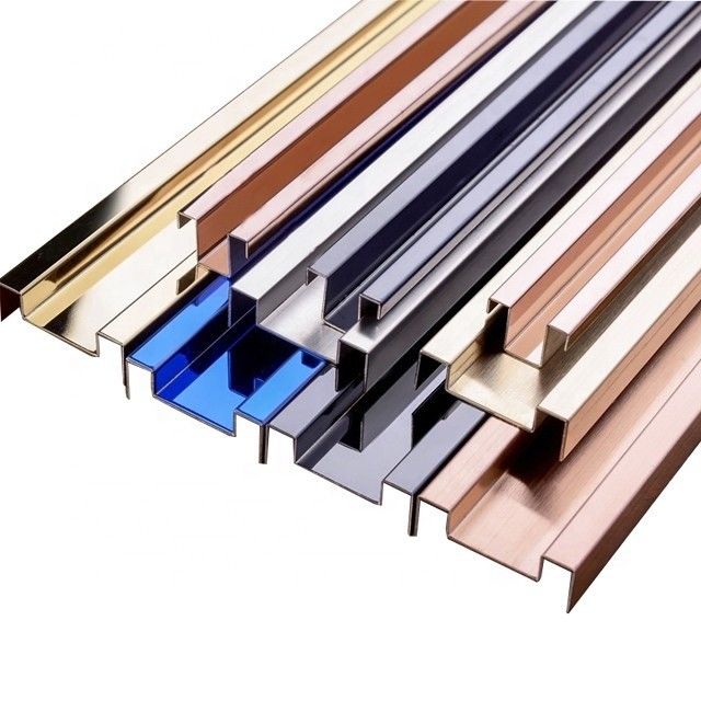 Dekorativer Kantenschutz verdrängte Aluminiumfliesen-Ordnungs-Profil