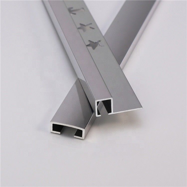25mm polierte Aluminiumfliesen-Ordnung Aluminiumeckfliesen-Ordnung