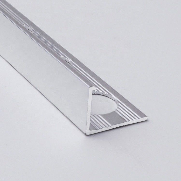 2.7m Zink-Chrome-Quadrat-Rand-Fliesen-Ordnungs-Aluminium