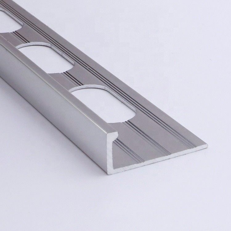 2.7m Zink-Chrome-Quadrat-Rand-Fliesen-Ordnungs-Aluminium