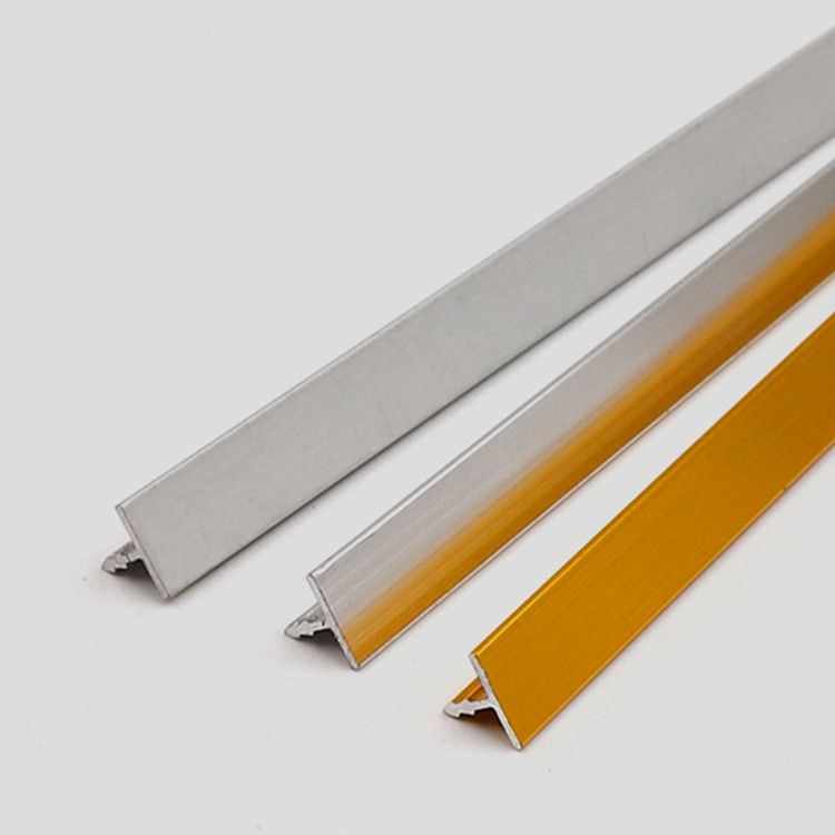 Aluminiumrand-Fliesen-Aluminiumordnung der fliesen-ISO9001 der Ordnungs-10mm quadratische