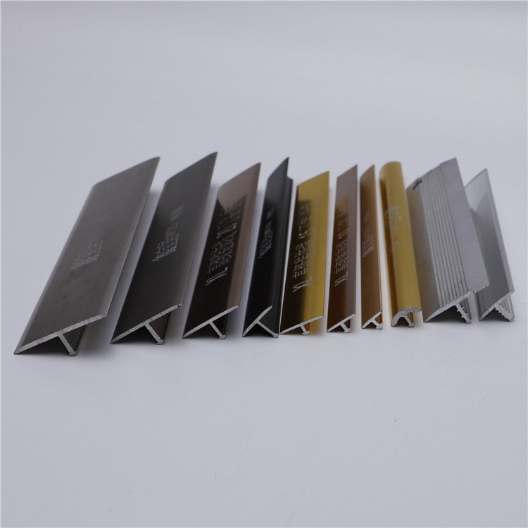 Aluminiumrand-Fliesen-Aluminiumordnung der fliesen-ISO9001 der Ordnungs-10mm quadratische