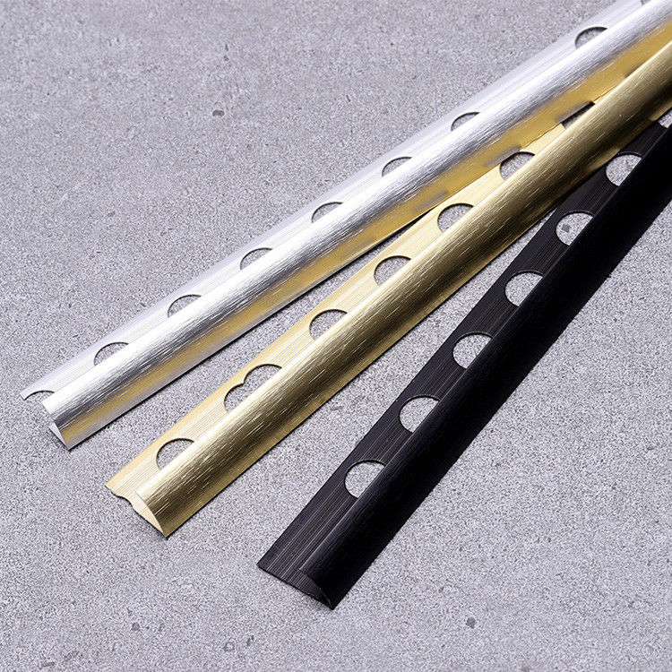 Badezimmer-keramischer U-Profilstäbe ringsum Aluminiumfliesen-Ordnung 1.8m