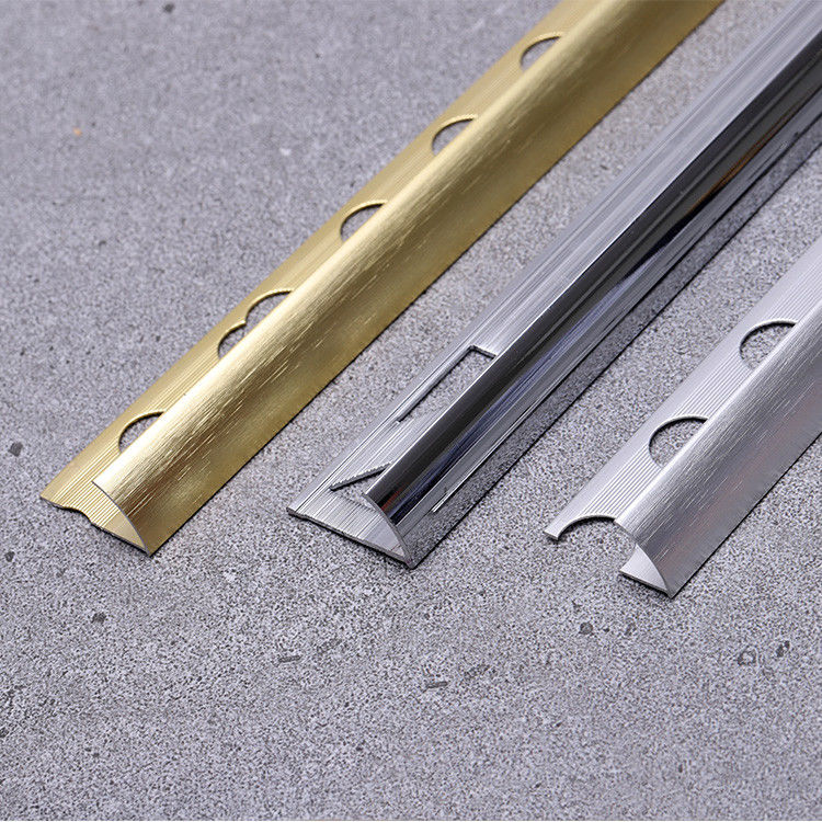 Badezimmer-keramischer U-Profilstäbe ringsum Aluminiumfliesen-Ordnung 1.8m