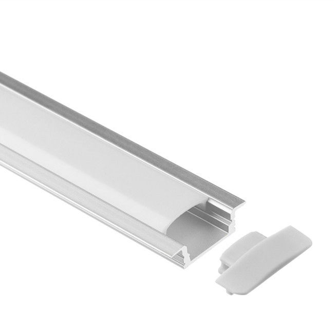 Vertiefter 12mm LED Profil-Aluminiumkanal für LED-Streifen