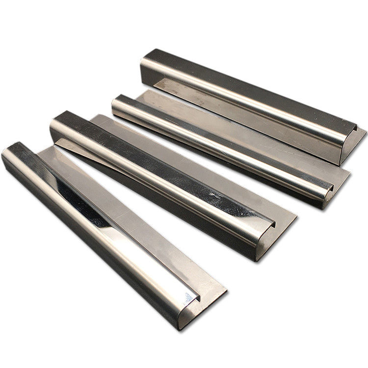 Fliesen-Übergangs-Streifen-Quadrat formen gebürstete Edelstahl-Fliesen-Ordnung 10mm