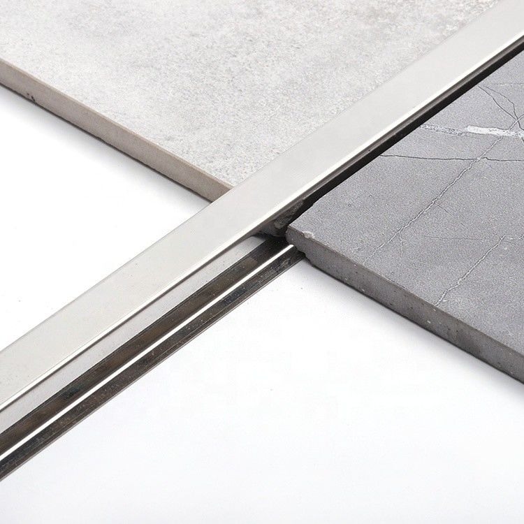 6mm silberner Wand-Boden-Sperrholz-Aluminium-Edelstahl-Übergangs-Streifen U-förmig