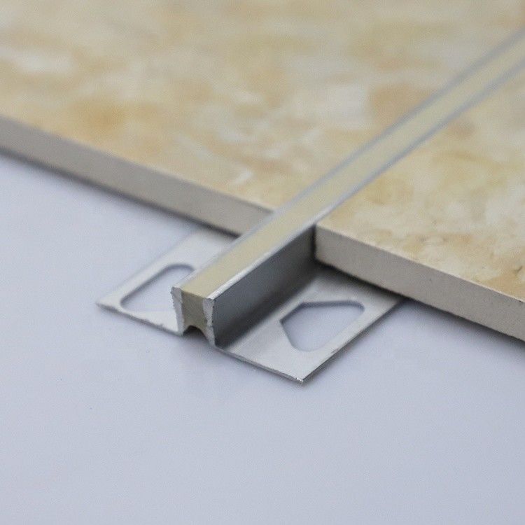 Anodisierte 15mm Aluminiumbewegungsfuge für Steinböden
