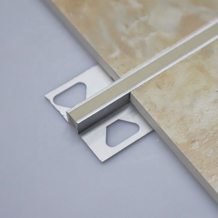 Anodisierte 15mm Aluminiumbewegungsfuge für Steinböden