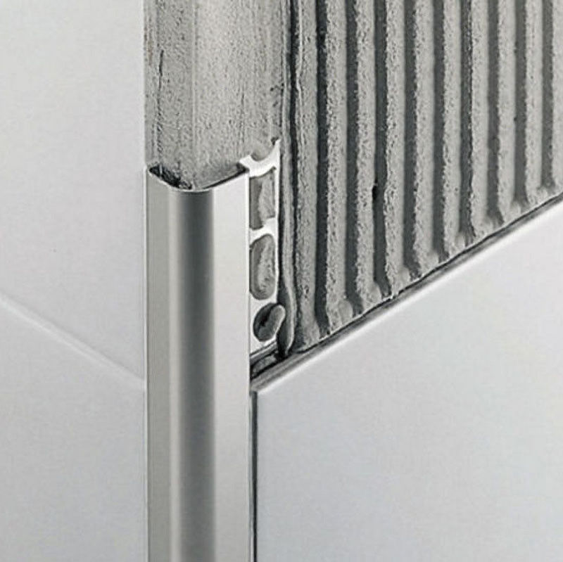 Fliesen-Zusatz-Edelstahl-Fliesen-Ordnung für Keramikziegel-Streifen der Wand-Dekorations-SS201