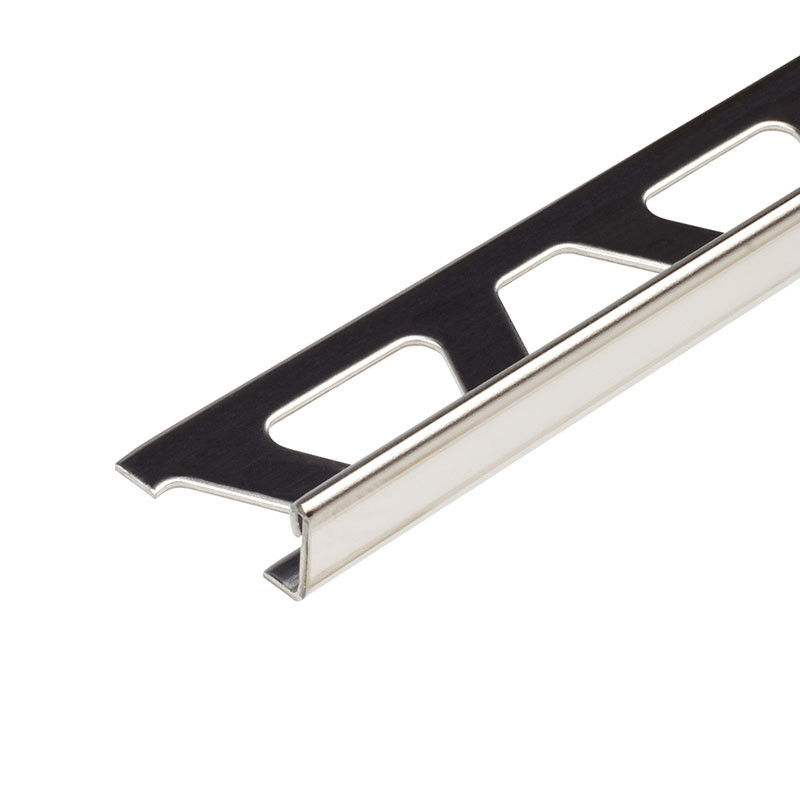 Eckfliesen-Profil-silberne Edelstahl-Fliese kurvend, trimmen Sie 10mm runde Form