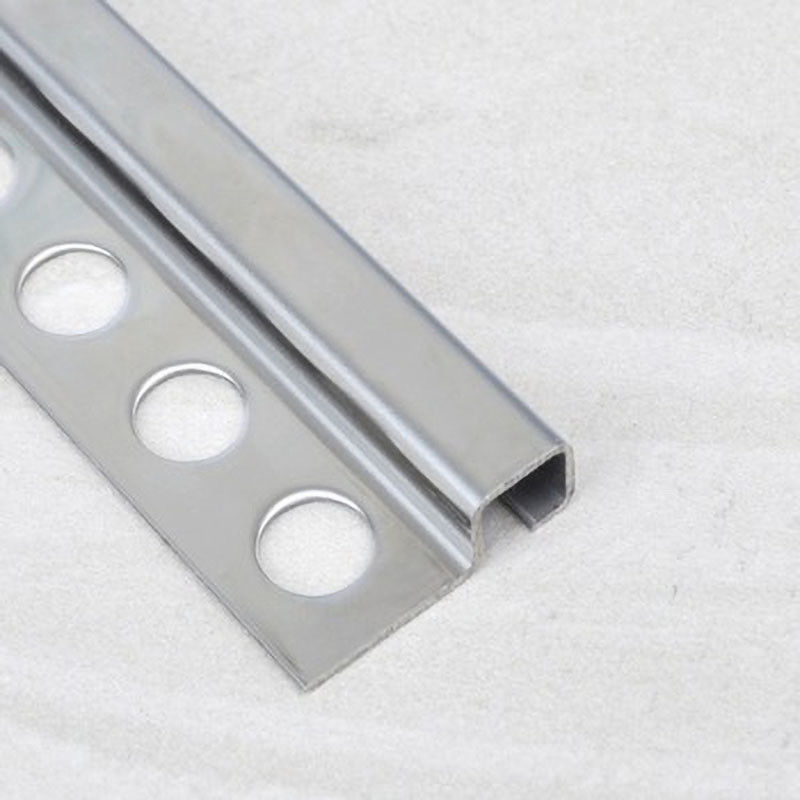 Eckfliesen-Profil-silberne Edelstahl-Fliese kurvend, trimmen Sie 10mm runde Form