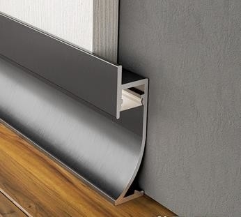 Inneneinrichtungs-Aluminiumprofil, das Linie Fliesen-Zusätze umsäumt