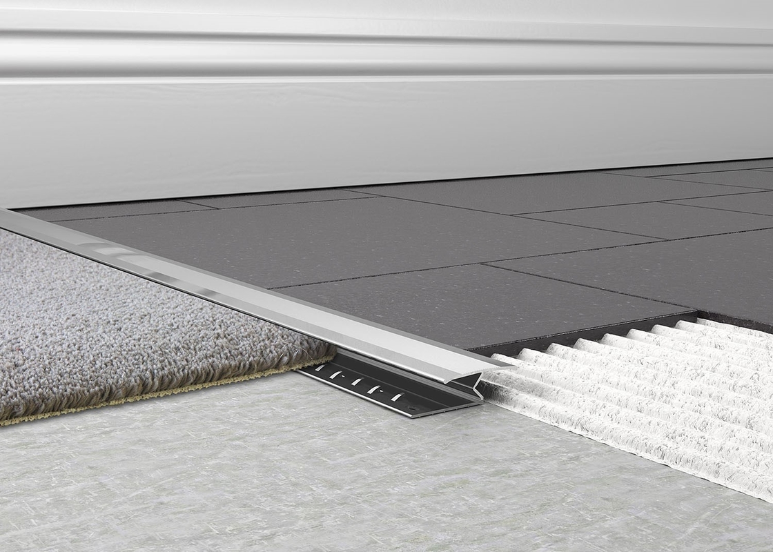 Aluminiumprofil-Teppich-Übergangs-Streifen anodisierte Oberflächenbehandlung
