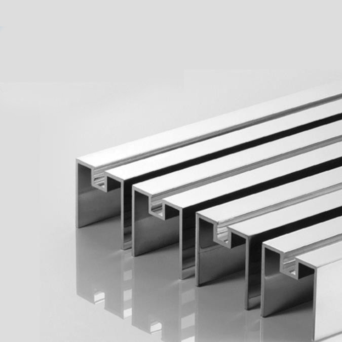 Polier-10mm Höhen-Aluminiumfliesen-Ordnung für Badezimmer